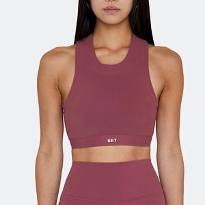 Set Active Sportbody High Neck Bra Canyon